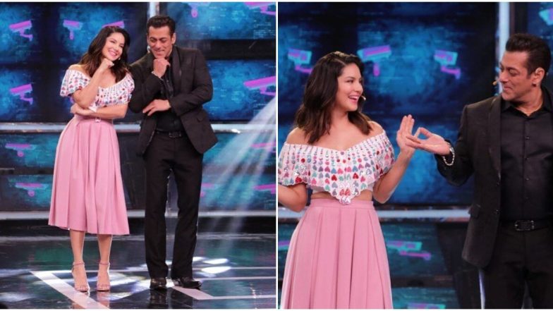 Bigg Boss 13: सनी लियोनी का सरप्राइज देख हैरान रह गए सलमान खान, स्टेज पर की जमकर मस्ती