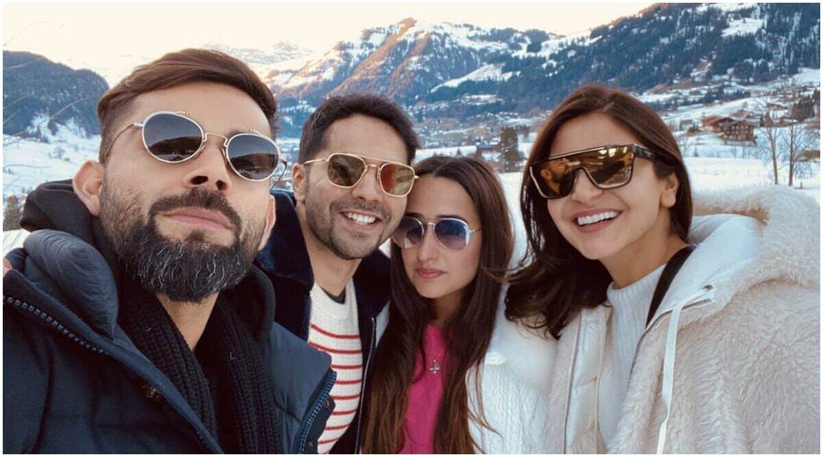 स्विट्जरलैंड की हसीन वादियों में विराट-अनुष्का संग वरुण और नताशा, खूबसूरत तस्वीर आई सामने स्विट्जरलैंड की हसीन वादियों में विराट-अनुष्का संग वरुण और नताशा, खूबसूरत तस्वीर आई सामने