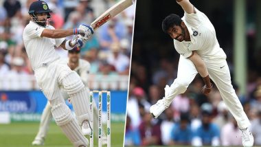 Latest ICC Test Player Rankings 2019: विराट कोहली टेस्ट रैंकिंग में टॉप पर बरकरार, बुमराह गेंदबाजों में छठे पायदान पर खिसके