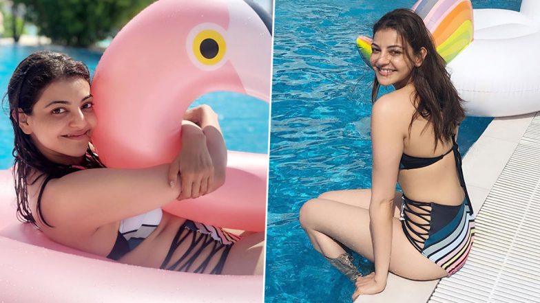 हॉट एक्ट्रेस काजल अग्रवाल ने बोल्ड अंदाज में पोस्ट की बिकिनी पिक्चर्स, Viral Photos से मचाया तहलका