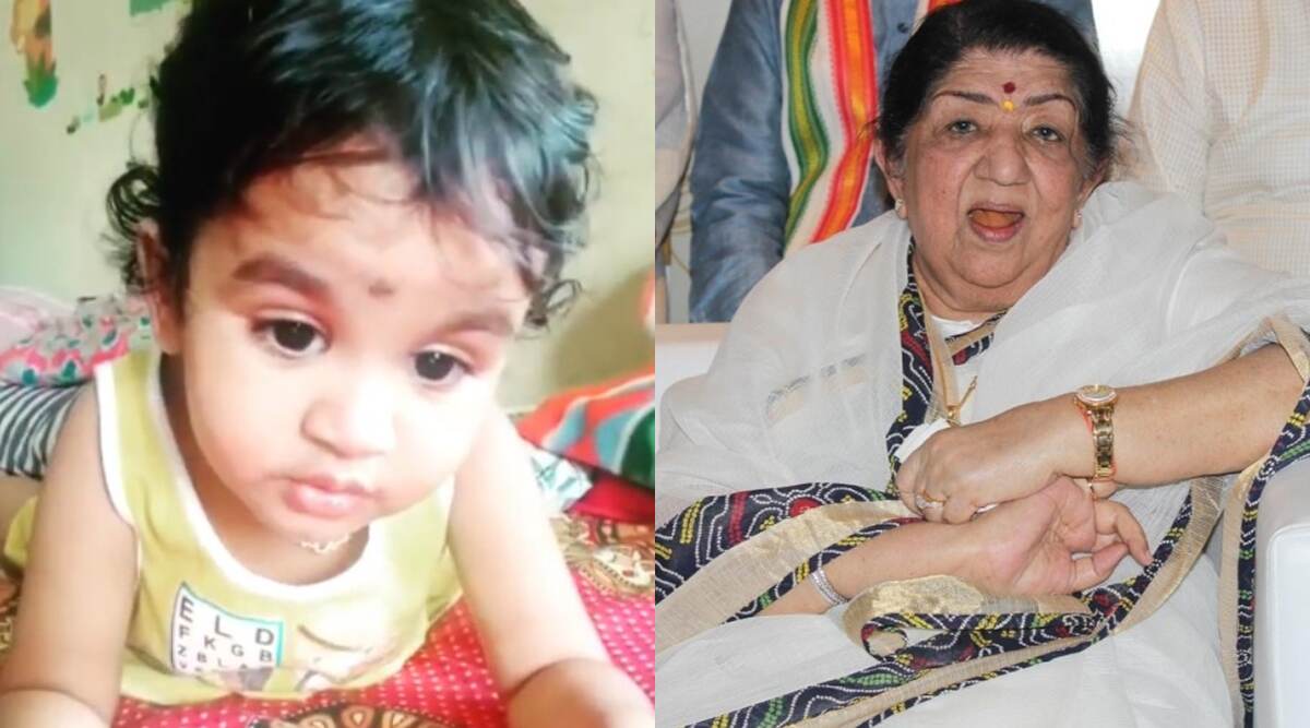 लता मंगेशकर के फेमस गाने ‘लग जा गले’ को गाकर चर्चा में आई 2 साल की ये नन्ही बच्ची, वीडियो हुआ वायरल लता मंगेशकर के फेमस गाने ‘लग जा गले’ को गाकर चर्चा में आई 2 साल की ये नन्ही बच्ची, वीडियो हुआ वायरल
