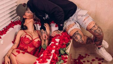 Pornhub की मशहूर XXX स्टार रह चुकी मिया खलीफा ने बाथटब में बॉयफ्रेंड को किया Kiss, सेमी न्यूड फोटो हुई Viral