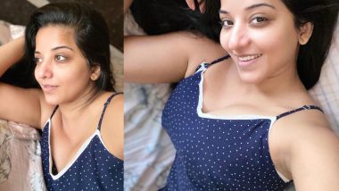 नाईट ड्रेस पहन मोनालिसा ने फैंस को कहा गुड मॉर्निंग, शेयर की Hot Photos