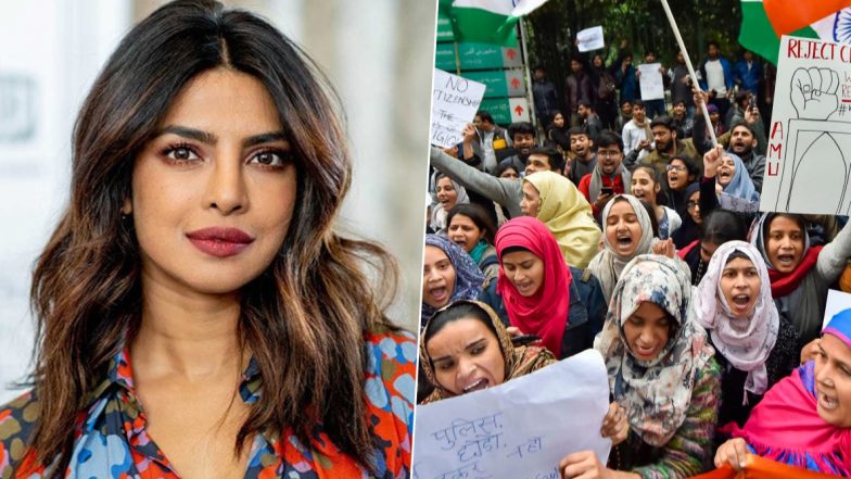CAA: प्रदर्शनकारियों के समर्थन में बोली प्रियंका चोपड़ा, कहा- हिंसा गलत है, हर किसी की बात का सम्मान होना चाहिए