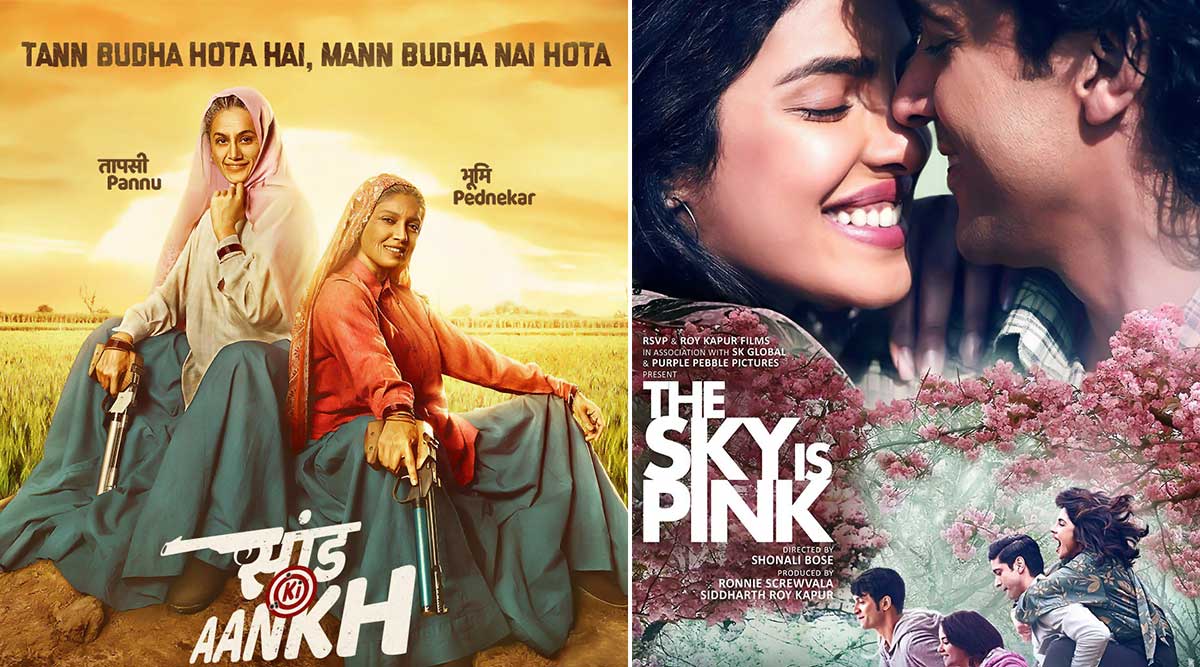 Year Ender 2019: ‘सांड की आंख’ से लेकर ‘द स्काई इस पिंक ’ तक, इन 5 फिल्मों ने समाज को दिया सशक्त होने का संदेश Year Ender 2019: ‘सांड की आंख’ से लेकर ‘द स्काई इस पिंक ’ तक, इन 5 फिल्मों ने समाज को दिया सशक्त होने का संदेश