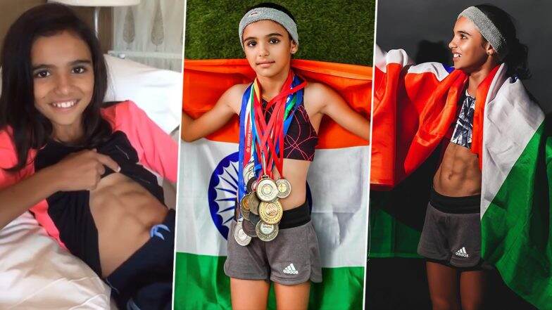 राजस्थान: वर्ल्ड रिकॉर्ड होल्डर है ये छोटी सी बच्ची, 8 साल की उम्र में है 6 पैक एब्स, देखें तस्वीरें