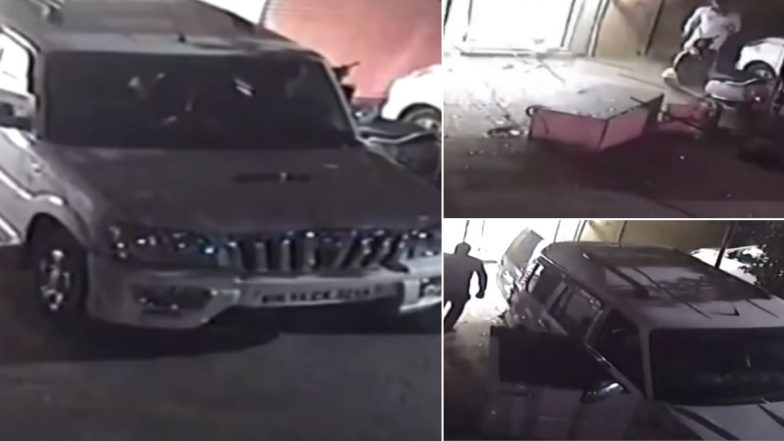 पुणे: एटीएम मशीन को चोर महिंद्रा स्कॉर्पियो गाड़ी में उठा ले गए, देखें वायरल वीडियो