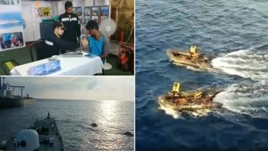 भारतीय तट रक्षकों ने समुद्र में फंसे 264 मछुआरों को अरब सागर से बचाया