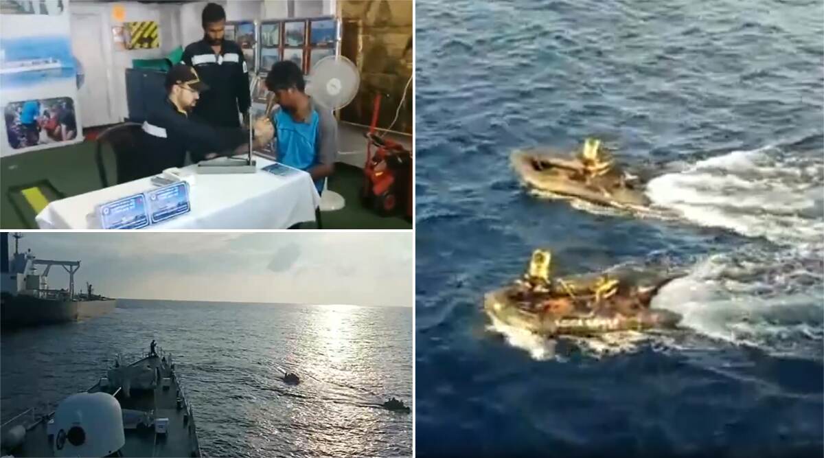 भारतीय तट रक्षकों ने समुद्र में फंसे 264 मछुआरों को अरब सागर से बचाया भारतीय तट रक्षकों ने समुद्र में फंसे 264 मछुआरों को अरब सागर से बचाया