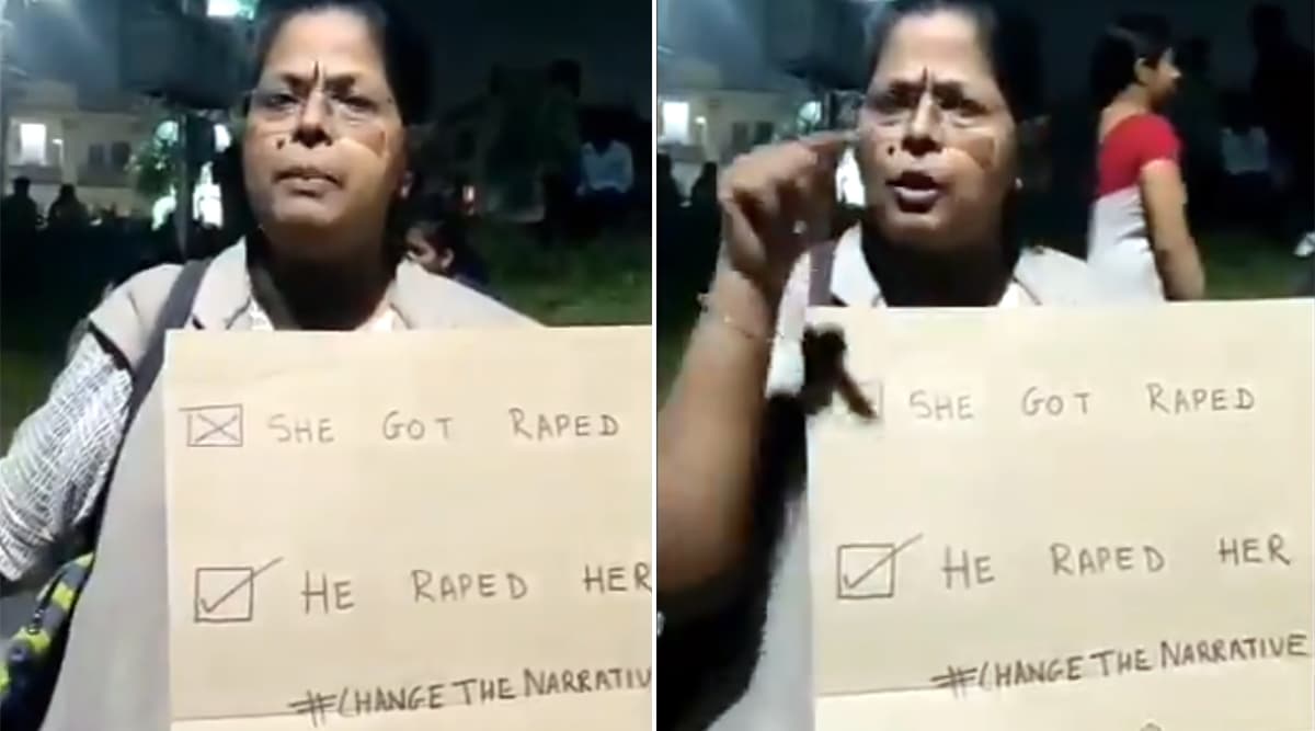 हैदराबाद गैंग रेप: गुस्साई महिला ने कहा- शाम 7 बजे के बाद मर्दों को किया जाए कमरे में बंद, वीडियो वायरल हैदराबाद गैंग रेप: गुस्साई महिला ने कहा- शाम 7 बजे के बाद मर्दों को किया जाए कमरे में बंद, वीडियो वायरल