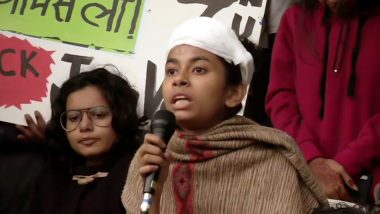 JNU हिंसा: जेएनयू छात्रसंघ की अध्यक्ष आईशी घोष ने हमले से 3 घंटे पहले ही दी थी दिल्ली पुलिस को जानकारी, रिपोर्ट