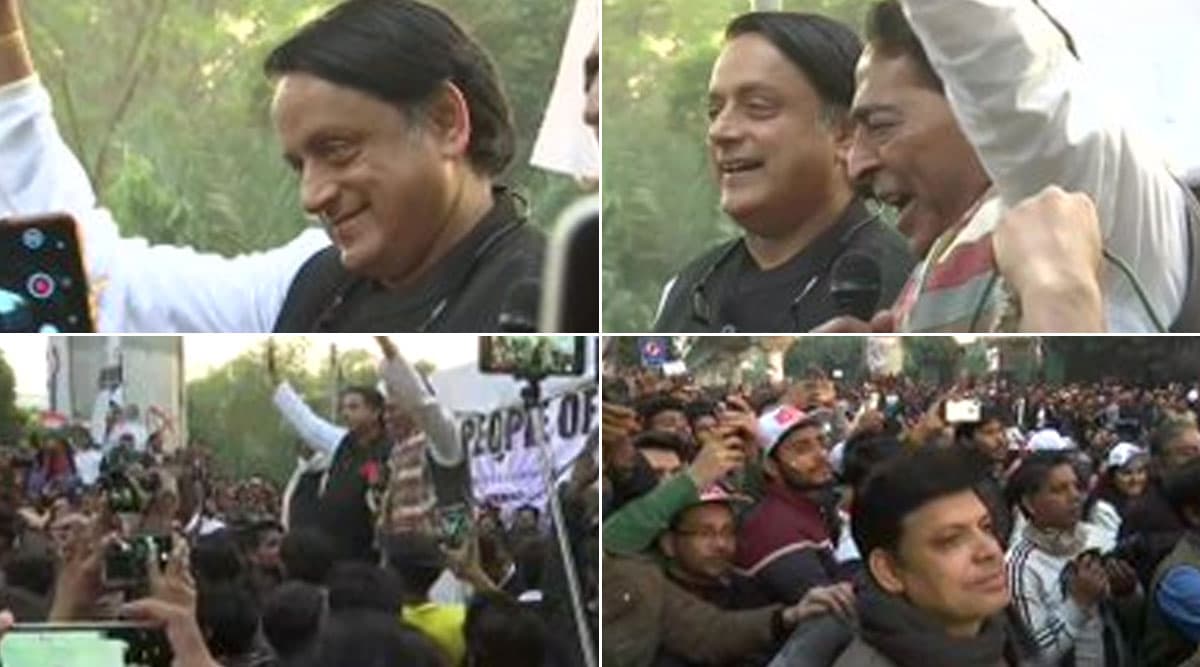 शशि थरूर और दिल्ली प्रदेश अध्यक्ष सुभाष चोपड़ा जामिया मिलिया इस्लामिया के बाहर CAA और NRC के विरोध प्रदर्शन में हुए शामिल शशि थरूर और दिल्ली प्रदेश अध्यक्ष सुभाष चोपड़ा जामिया मिलिया इस्लामिया के बाहर CAA और NRC के विरोध प्रदर्शन में हुए शामिल