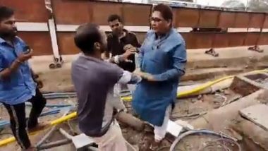 महाराष्ट्र सरकार में मंत्री नवाब मलिक के भाई कप्तान ने मजदूरों को पीटा, वीडियो वायरल