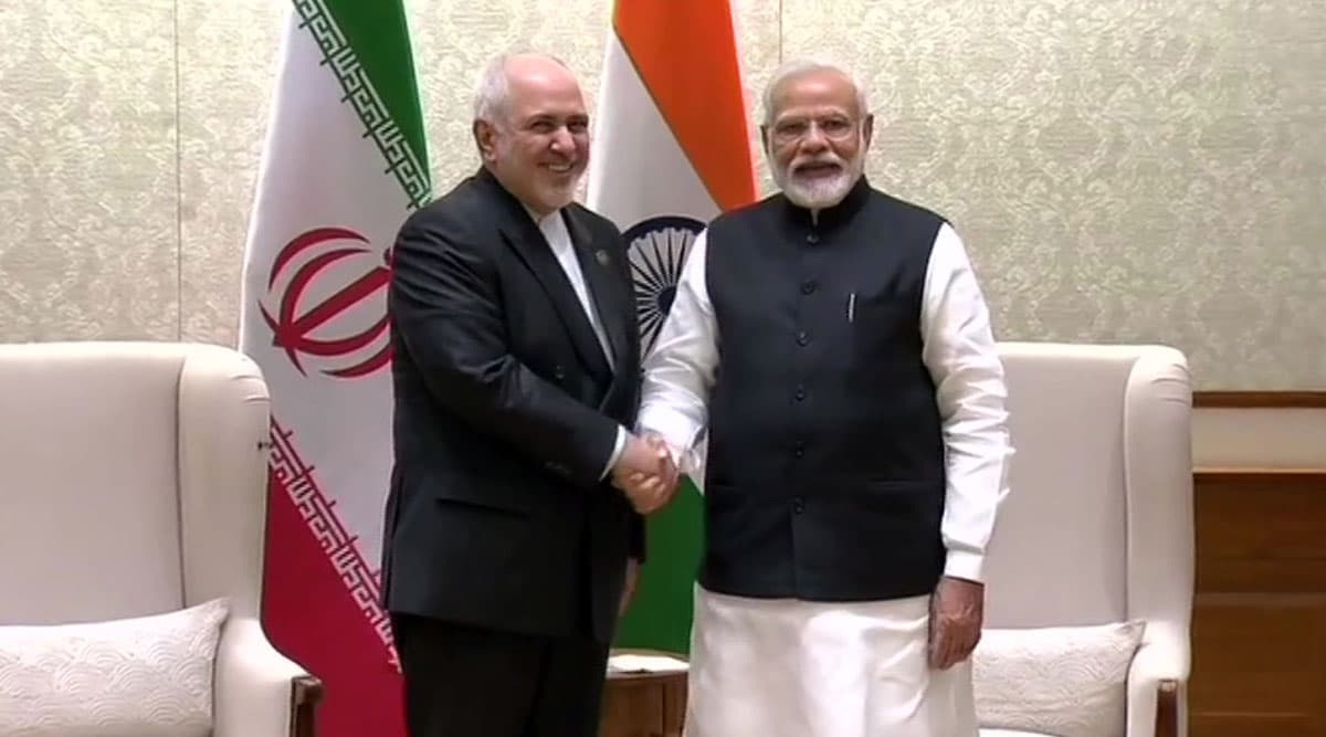 US से टेंशन के बीच ईरानी विदेश मंत्री जवाद जरीफ ने प्रधानमंत्री नरेंद्र मोदी से की मुलाकात US से टेंशन के बीच ईरानी विदेश मंत्री जवाद जरीफ ने प्रधानमंत्री नरेंद्र मोदी से की मुलाकात