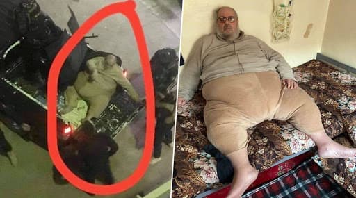 इराक की SWAT Team ने 250 किलो वजनी ISIS संगठन के नेता ‘जब्बा द जेहादी’ को किया गिरफ्तार, ट्रक में लादकर ले जाना पड़ा इराक की SWAT Team ने 250 किलो वजनी ISIS संगठन के नेता ‘जब्बा द जेहादी’ को किया गिरफ्तार, ट्रक में लादकर ले जाना पड़ा