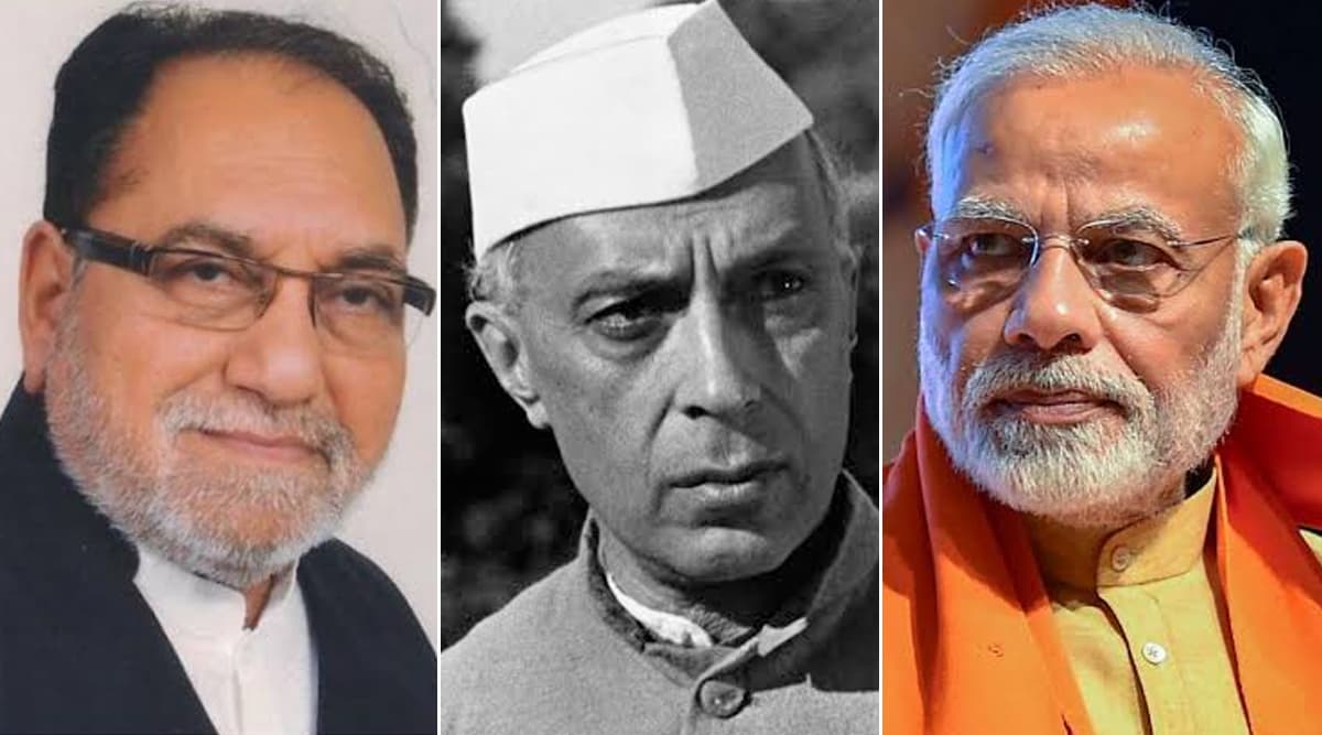 कांग्रेस सांसद हुसैन दलवई का विवादित बयान, कहा- नेहरू की तुलना में पीएम मोदी बहुत छोटे, देखें वीडियो कांग्रेस सांसद हुसैन दलवई का विवादित बयान, कहा- नेहरू की तुलना में पीएम मोदी बहुत छोटे, देखें वीडियो