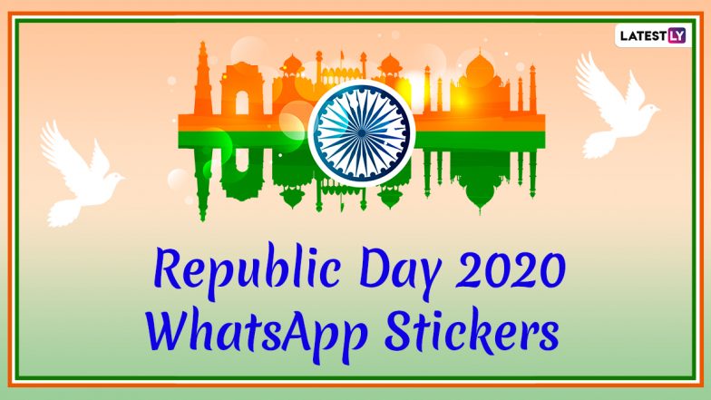Republic Day 2020 WhatsApp Stickers: गणतंत्र दिवस पर शुभकामनाएं देने के लिए वॉट्सऐप पर ऐसे बनाए देशभक्ति वाले स्टीकर