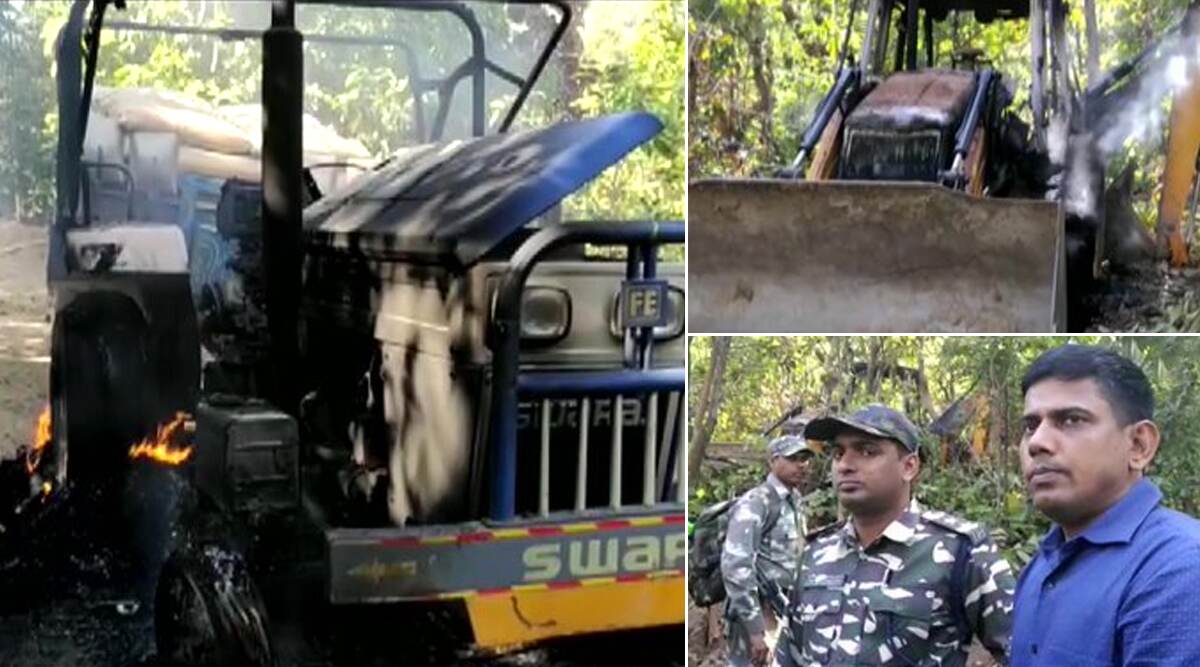 झारखंडः बोकारो में नक्सलियों ने ट्रैक्टर और जेसीबी फूंकी, सुपरवाइजर को मौत के घाट उतारा झारखंडः बोकारो में नक्सलियों ने ट्रैक्टर और जेसीबी फूंकी, सुपरवाइजर को मौत के घाट उतारा