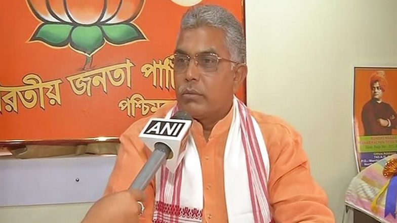 पश्चिम बंगाल: बीजेपी नेता दिलीप घोष के खिलाफ FIR दर्ज, महिला ने लगाया बदसलूकी का आरोप