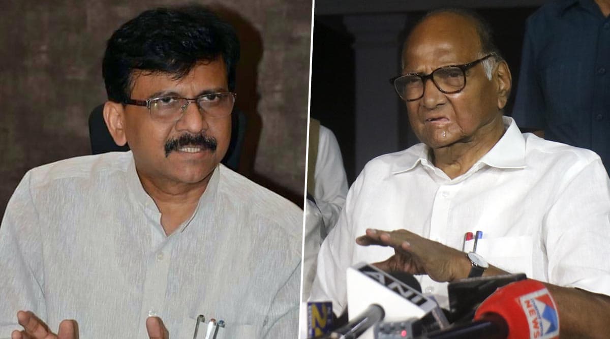 शिवसेना नेता संजय राउत बोले- शरद पवार का नाम राष्ट्रपति पद के लिए रखा जाना चाहिए शिवसेना नेता संजय राउत बोले- शरद पवार का नाम राष्ट्रपति पद के लिए रखा जाना चाहिए