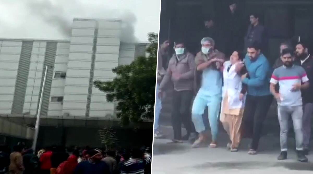 नोएडा के ESIC हॉस्पिटल में भीषण आग, फायर ब्रिगेड की 6 गाड़ियां मौके पर- रेस्क्यू ऑपरेशन जारी नोएडा के ESIC हॉस्पिटल में भीषण आग, फायर ब्रिगेड की 6 गाड़ियां मौके पर- रेस्क्यू ऑपरेशन जारी