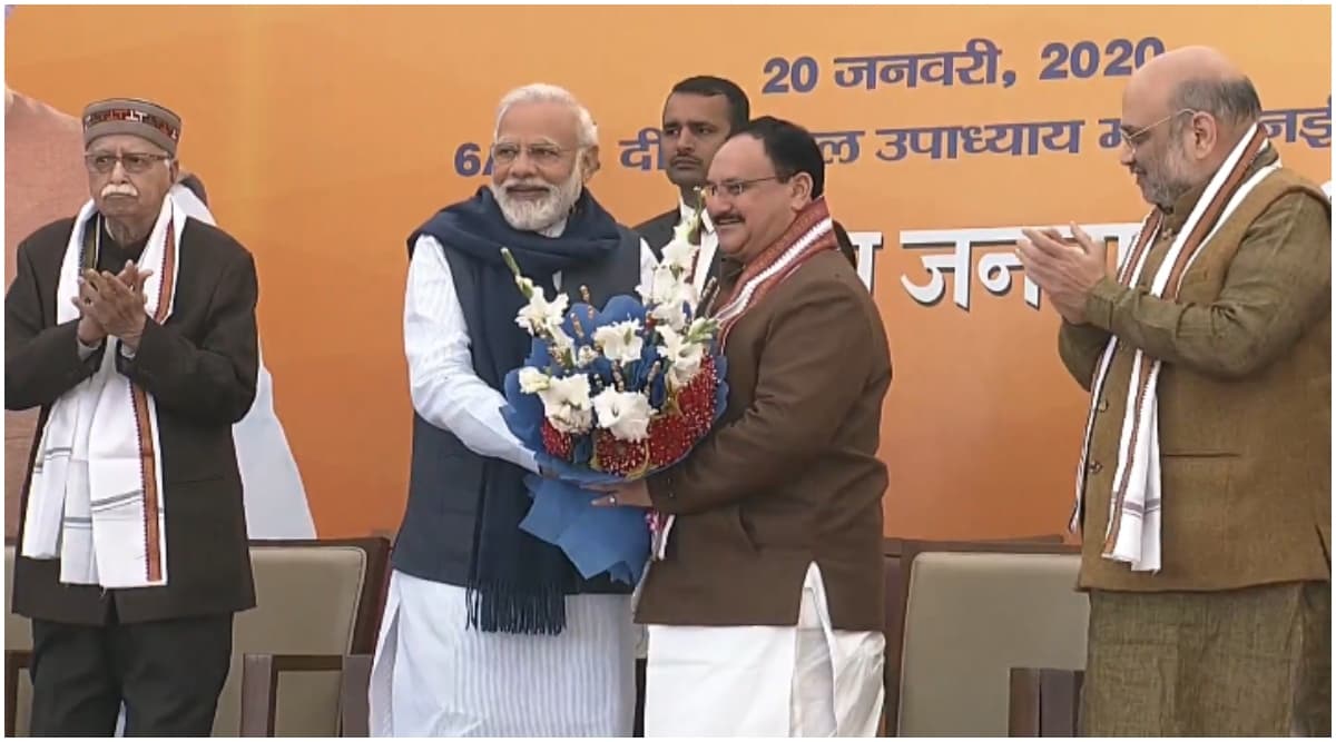 बीजेपी के नये अध्यक्ष बने जेपी नड्डा, पीएम मोदी- अमित शाह समेत पार्टी के नेताओं ने दी शुभकामनाएं बीजेपी के नये अध्यक्ष बने जेपी नड्डा, पीएम मोदी- अमित शाह समेत पार्टी के नेताओं ने दी शुभकामनाएं