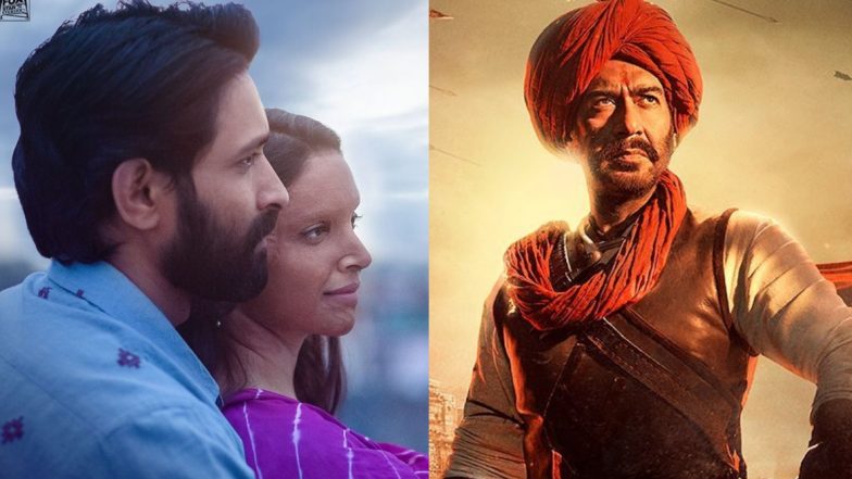 Box Office Collection Day 3: 'छपाक' से तीन गुना ज्यादा कमाई करके बॉक्स ऑफिस पर विजयी साबित हुई तानाजी 