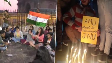 JNU Violence: मुंबई से लेकर AMU तक देश के अलग-अलग हिस्सों में हिंसा के खिलाफ विरोध प्रदर्शन, कांग्रेस केंद्र पर हमलावर