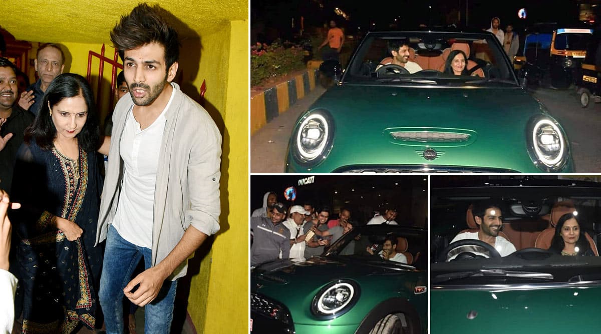 कार्तिक आर्यन ने पूरा किया मां का सपना, खरीदी 43 करोड़ की Mini Cooper कार, देखें Photos कार्तिक आर्यन ने पूरा किया मां का सपना, खरीदी 43 करोड़ की Mini Cooper कार, देखें Photos