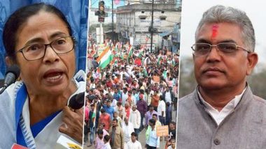 CAA Protests: दिलीप घोष के गोली मारने वाले बयान पर भड़की सीएम ममता बनर्जी, कहा- यह पश्चिम बंगाल है यूपी नहीं?