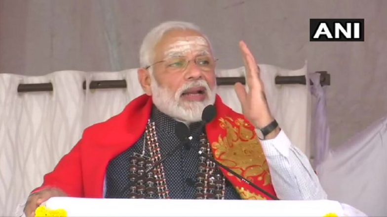 पीएम मोदी ने कर्नाटक से बोला कांग्रेस पर हमला, कहा- पाकिस्तान का विरोध करने की जगह संसद के खिलाफ कर रहे हैं आंदोलन