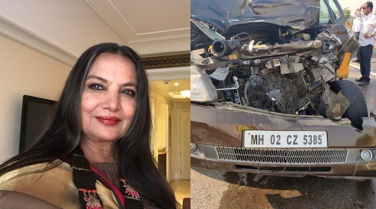 शबाना आजमी की कार का हुआ एक्सीडेंट, ड्राईवर के खिलाफ FIR दर्ज शबाना आजमी की कार का हुआ एक्सीडेंट, ड्राईवर के खिलाफ FIR दर्ज