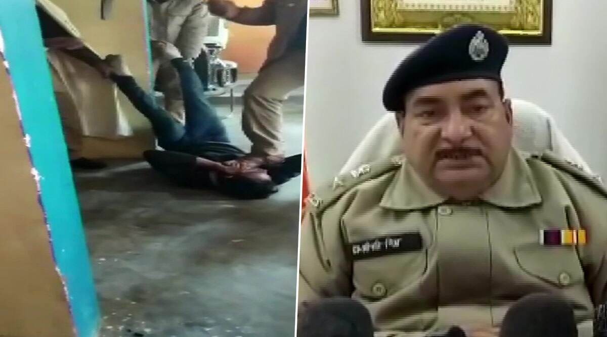 यूपी पुलिस का खौफनाक चेहरा आया सामने: चोरी के आरोपी युवक की बेरहमी से की पिटाई, तीन पुलिसवाले सस्पेंड, देखें वीडियो यूपी पुलिस का खौफनाक चेहरा आया सामने: चोरी के आरोपी युवक की बेरहमी से की पिटाई, तीन पुलिसवाले सस्पेंड, देखें वीडियो
