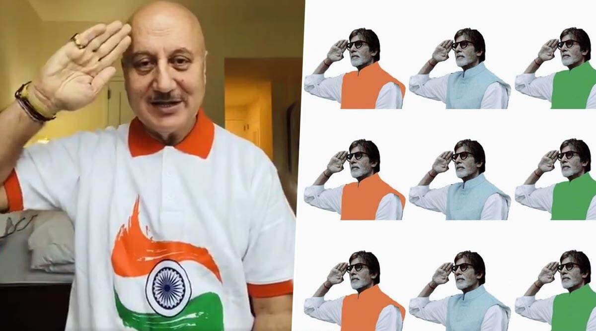 Republic Day 2020: गणतंत्र दिवस पर अनुपम खेर ने शेयर किया वीडियो मैसेज, कहा- हम देश नहीं बिखरने देंगे, बिग बी ने भी किया विश Republic Day 2020: गणतंत्र दिवस पर अनुपम खेर ने शेयर किया वीडियो मैसेज, कहा- हम देश नहीं बिखरने देंगे, बिग बी ने भी किया विश