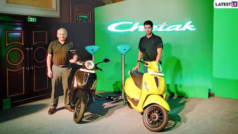 Bajaj Chetak Launched: рдмрдЬрд╛рдЬ рдСрдЯреЛ рдиреЗ рд▓реЙрдиреНрдЪ рдХреА рдЕрдкрдиреА рдкрд╣рд▓реА рдЗрд▓реЗрдХреНрдЯреНрд░рд┐рдХ рд╕реНрдХреВрдЯрд░ рдЪреЗрддрдХ, рдЬрд╛рдиреЗрдВ рдХреАрдордд рдФрд░ рдлреАрдЪрд░реНрд╕