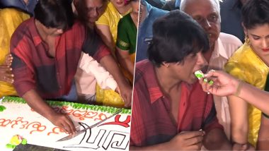 एक्टर दुनिया विजय ने तलवार से केक काटकर मनाया जन्मदिन का जश्न, पुलिस ने भेजा नोटिस