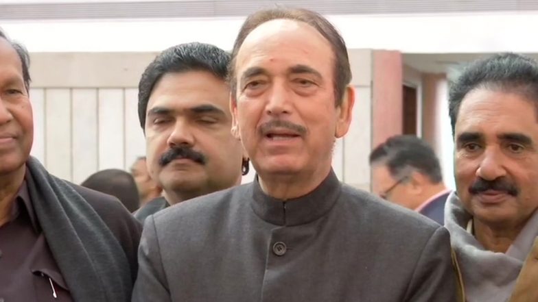 Punjab Congress Crisis: कांग्रेस नेता गुलाम नबी आजाद ने सोनिया गांधी को लिखा पत्र,  CWC की बैठक बुलाने का आग्रह किया