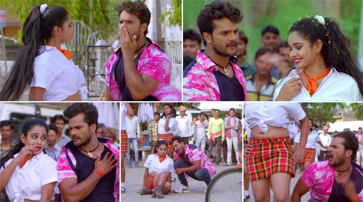 Khesari Lal Yadav Bhojpuri Song: खेसारी लाल यादव ने ऋतू सिंह के साथ 'लगाके फेयर एंड लवली' सॉन्ग पर किया जबरदस्त डांस, देखें Video Khesari Lal Yadav Bhojpuri Song: खेसारी लाल यादव ने ऋतू सिंह के साथ 'लगाके फेयर एंड लवली' सॉन्ग पर किया जबरदस्त डांस, देखें Video