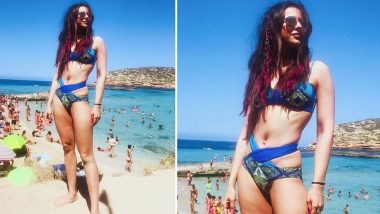 रकुल प्रीत सिंह ने Ibiza के खूबसूरत नजारे से ब्लू Bikini में शेयर की Hot Photo, इंटरनेट पर दीवाने हुए लोग
