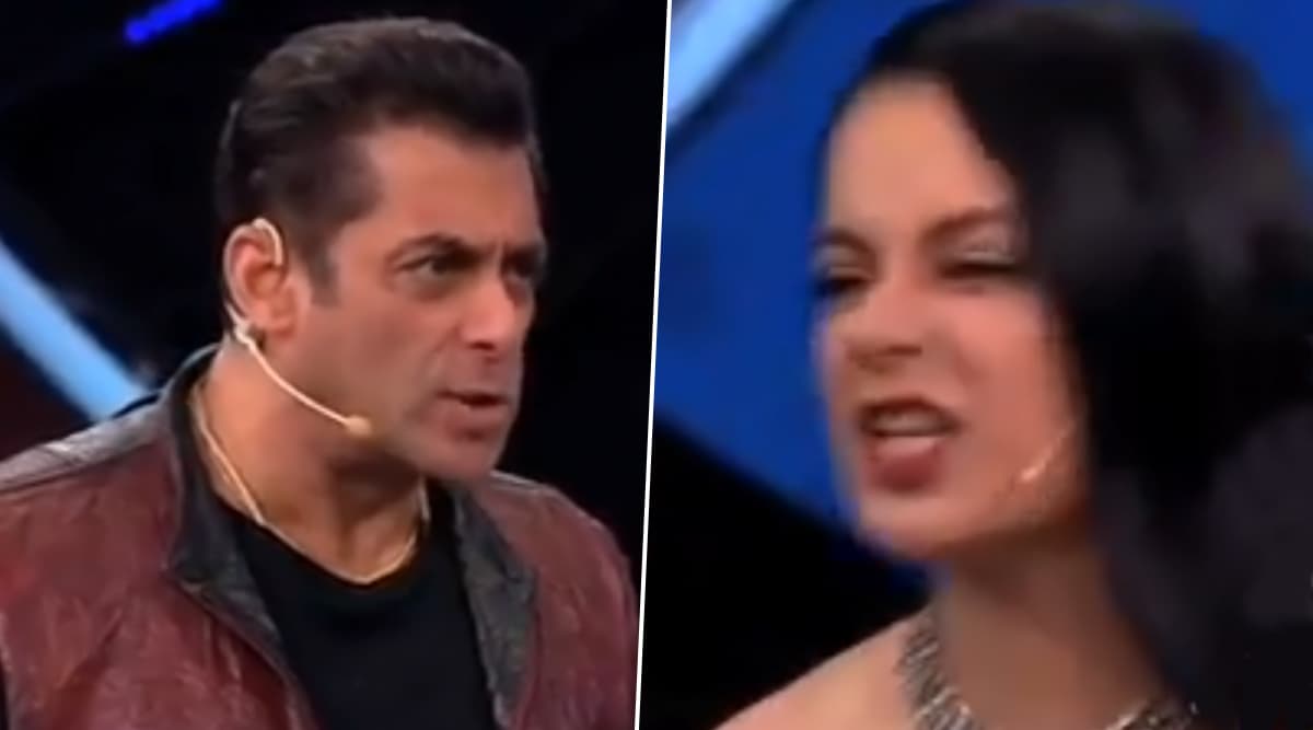 Bigg Boss 13 Weekend Ka War: सलमान खान पर क्यों चिल्लाई कंगना रनौत? बिग बॉस के सेट से सामने आया ये Video Bigg Boss 13 Weekend Ka War: सलमान खान पर क्यों चिल्लाई कंगना रनौत? बिग बॉस के सेट से सामने आया ये Video