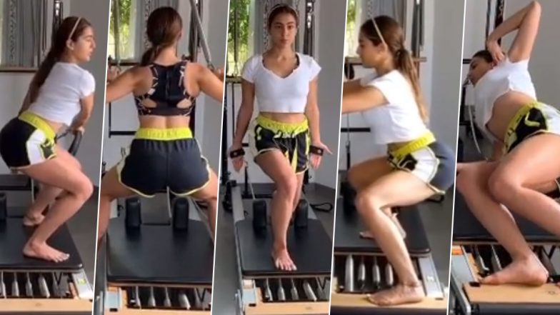 Sara Ali Khan Gym Video: सारा अली खान का Hot जिम वीडियो हुआ Viral, दे रही हैं फिटनेस गोल्स