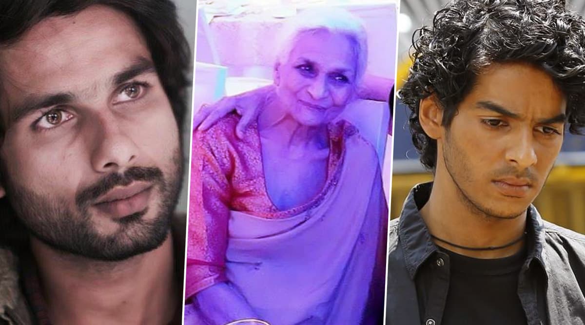 शाहिद कपूर की नानी का हुआ निधन, भाई ईशान खट्टर ने इमोशनल पोस्ट लिखकर किया याद शाहिद कपूर की नानी का हुआ निधन, भाई ईशान खट्टर ने इमोशनल पोस्ट लिखकर किया याद