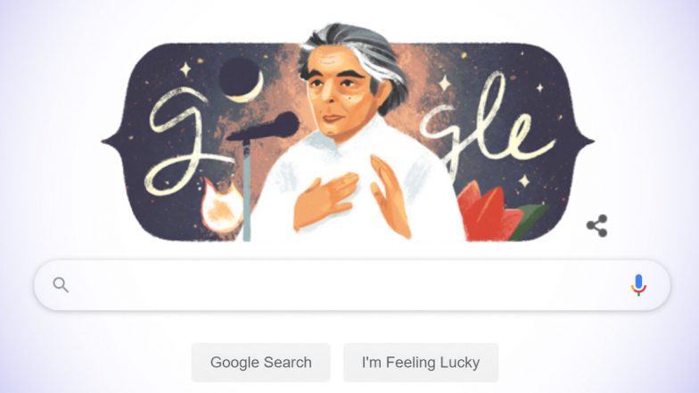 कैफी आजमी की 101वीं जयंती: Google ने खास Doodle बनाकर मशहूर कवि और गीतकार को किया याद