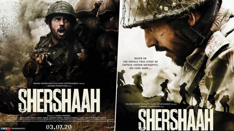 Shershaah First Look: कारगिल वॉर हीरो विक्रम बत्रा की भूमिका में दिखे सिद्धार्थ मल्होत्रा, जन्मदिन पर रिलीज हुआ 'शेरशाह' का फर्स्ट लुक