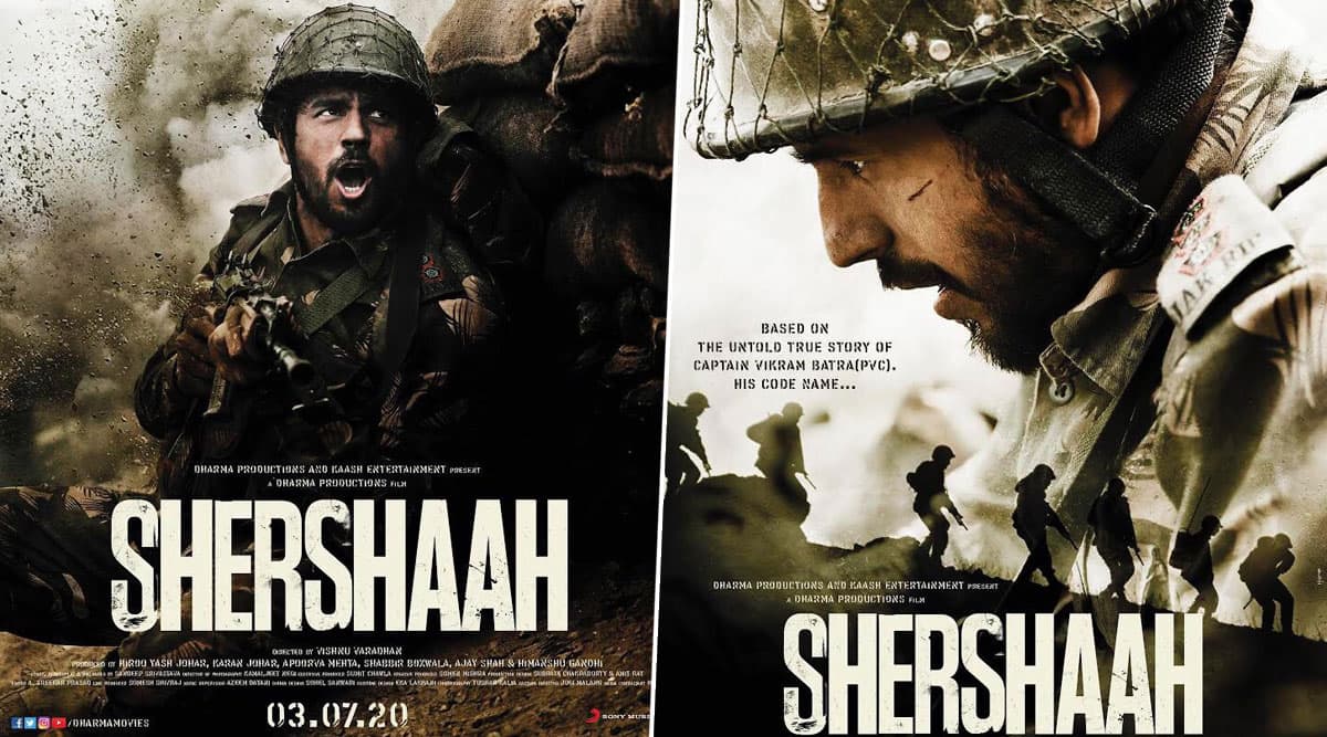 Shershaah First Look: कारगिल वॉर हीरो विक्रम बत्रा की भूमिका में दिखे सिद्धार्थ मल्होत्रा, जन्मदिन पर रिलीज हुआ 'शेरशाह' का फर्स्ट लुक Shershaah First Look: कारगिल वॉर हीरो विक्रम बत्रा की भूमिका में दिखे सिद्धार्थ मल्होत्रा, जन्मदिन पर रिलीज हुआ 'शेरशाह' का फर्स्ट लुक