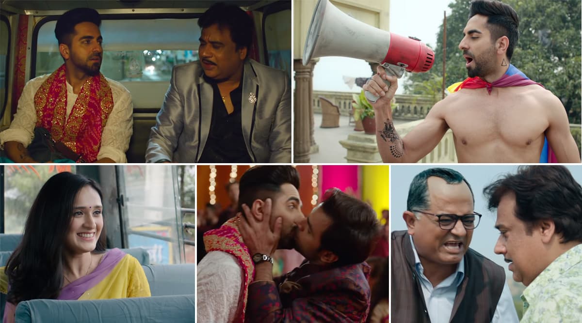 Shubh Mangal Zyada Saavdhan Trailer: आयुष्मान खुराना की समलैंगिक लव स्टोरी का रोमांटिक ट्रेलर हुआ रिलीज, देखें Video Shubh Mangal Zyada Saavdhan Trailer: आयुष्मान खुराना की समलैंगिक लव स्टोरी का रोमांटिक ट्रेलर हुआ रिलीज, देखें Video