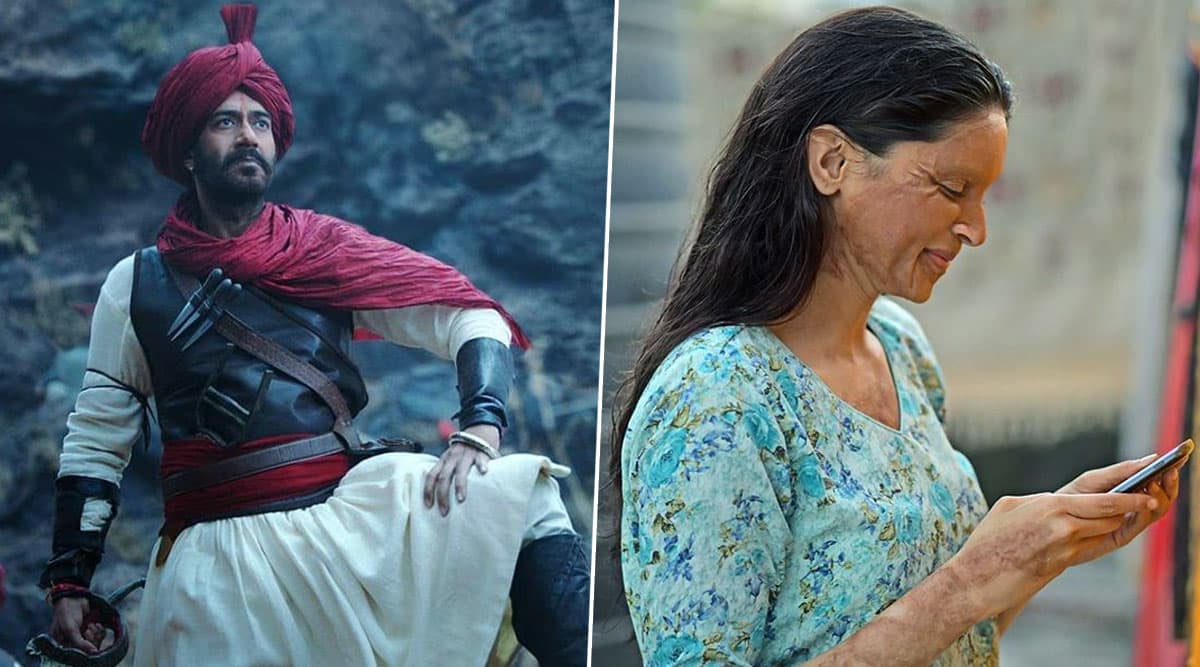 Tanhaji Vs Chhapaak Box Office Report: 100 करोड़ के पार पहुंची तानाजी की कमाई, बॉक्स ऑफिस पर कमजोर पड़ी छपाक Tanhaji Vs Chhapaak Box Office Report: 100 करोड़ के पार पहुंची तानाजी की कमाई, बॉक्स ऑफिस पर कमजोर पड़ी छपाक