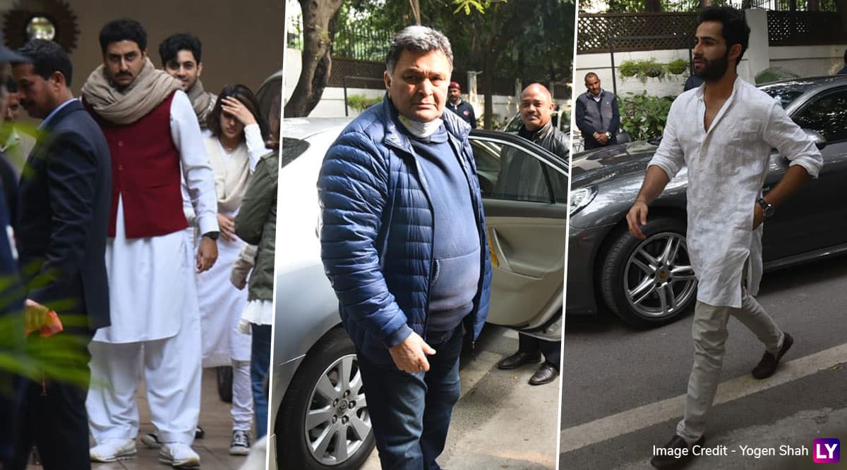ऋतू नंदा का निधन: ऋषि कपूर, ऐश्वर्या राय बच्चन समेत कपूर और बच्चन परिवार के सदस्य पहुंचे दिल्ली, देखें Photos ऋतू नंदा का निधन: ऋषि कपूर, ऐश्वर्या राय बच्चन समेत कपूर और बच्चन परिवार के सदस्य पहुंचे दिल्ली, देखें Photos