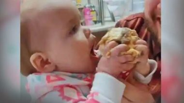 इस बच्ची ने पहली बार आइसक्रीम खाने के बाद दिया जबरदस्त रिएक्शन, वायरल हुआ वीडियो