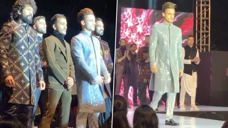बिग बॉस के बाद अब फैशन के रैम्प पर दिखा असीम रियाज का जलवा, शो स्टॉपर बनकर मारी ग्रैंड एंट्री  (Video)